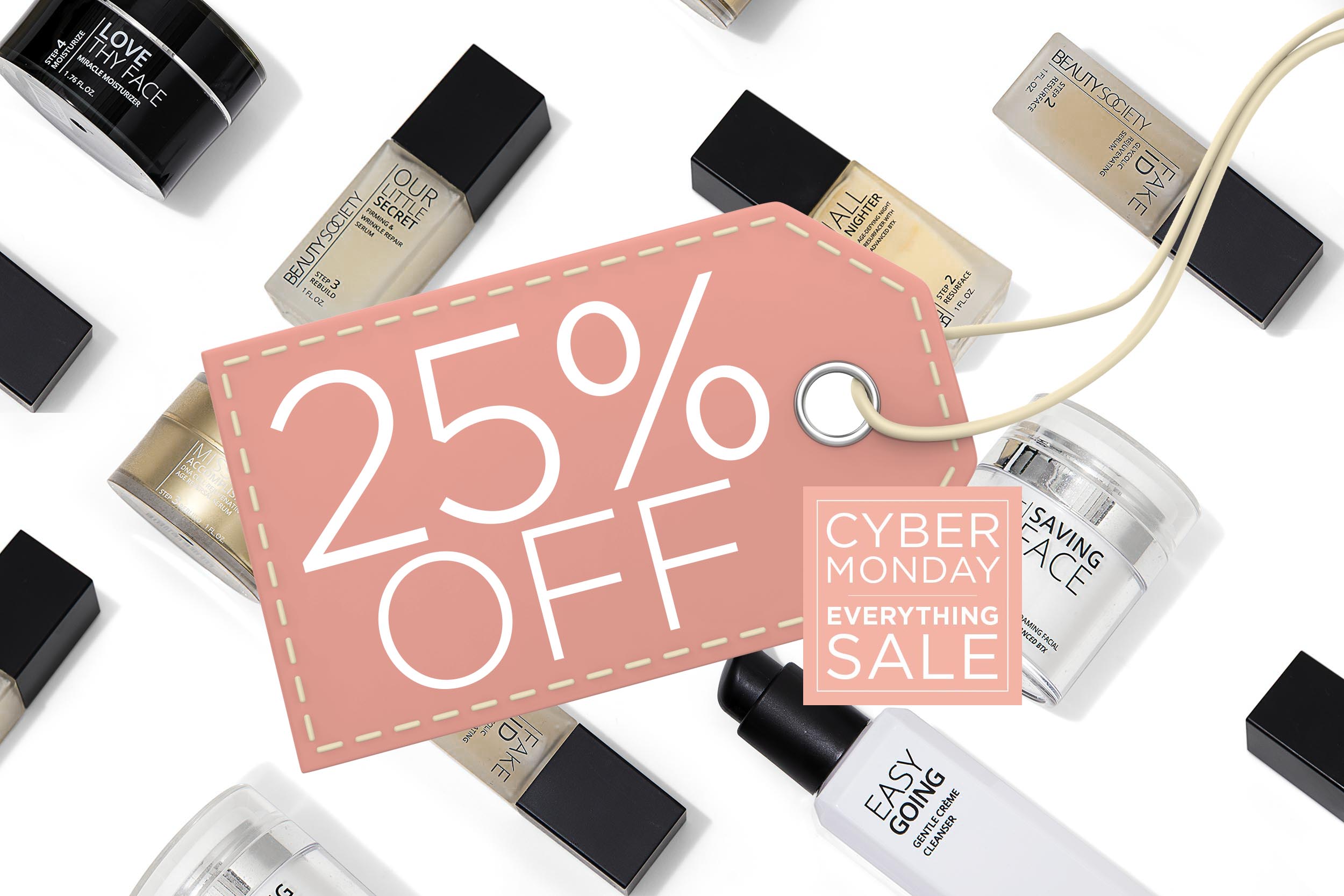 beauty society product pattern sale mobile copy